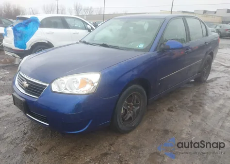 2006 Chevrolet Malibu Lt z USA, uszkodzony, nr VIN 1G1ZT51816F191362